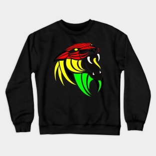 Tribal Reggae Lion Crewneck Sweatshirt